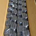 ProsourceFit Puzzle Exercise Mat  in, EVA Interlocking Foam Floor Tiles for Home Gym, Mat for Home Workout Equipment, Floor Padding for Kids, Black, 24 in x 24 in x  in, 48 Sq Ft - 12 Tiles