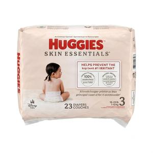 Huggies Skin Essentials Disposable Baby Diapers (Size 3)-26 PCS