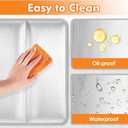 35.415.4 in Heat Resistant Mat for Food Warming Mats, Heat Resistant Mats for Countertop Reflects 95% of Heat, Waterproof and Oilproof Hot Pad With Non-slip Bottom for Air Fryer, Coffee Maker, Oven