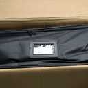 Coverado Leather Seat Covers, Car Seat Covers Full Set, Waterproof Nappa Leather Car Seat Cover, Car Seat Protectors 5 Seats, Black & White Automotive Seat Covers Fit for Most Cars Trucks