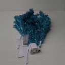 Juegoal 4 FT Pre-lit Artificial Christmas Tree, Lighted Green Tinsel Pencil Pine Spruce Trees with 70 Warm White LED Lights, 8 Lighting Mode & Timer Function for Xmas Holiday Winter Home Party Decor