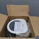 Space Heater - 1500W Portable Space Heaters for Indoor Use, PTC Ceramic Electric Heater with Remote, 4 Modes, 9H Timer, Low Noise, 70Oscillation, Overheat & Tip-Over Protection for Office Home (White)