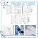 5 Pcs BSN RN Party Supplies Nurse Letter Fillable Tray 10‘' Nursing Grad Party Decoration Medical Nurse Graduation Cardboard Tray for Food Candy Cake Dessert Class of 2026 Congrats Grad