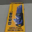 ELEAD Jumbo Hex Key Allen Wrench Set | 13-Piece Metric 2-19mm | Long Ball End Durable S2 | 4" - 13.5" Long | Automotive | Mechanic | Furniture | Professional Grade Tools