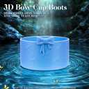 UPABLUNSO Bow Silicone Stanley Boot, Compatible with Stanley Cup 20/30/40Oz, Bottom Boot for Hydroflask Boot 12-24Oz, Silicone Boot for Stanley Cup Accessories