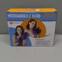 SunnyBay Microwavable Heated Hand Warmer Gloves for Women and Men, Weighted Arthritis Gloves for Women for Pain, Stay-on Wrist Elastic and Bulk-Free Grip for Maximum Functionality, Pair(Small)