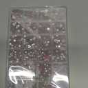 32000Pcs Resin Rhinestones with Tweezers for Crafting, Red Flatback Gems, Bedazzling Crystal with 3Pcs 10ml B7000 Jewelry Glue for DIY Crafts Clothing Tumblers Shoes Fabric Nail Art