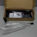 Paper Towel Holder, Wall Mount Paper Towel Holder with Shelf for Bathroom, Paper Towel Wall Holder, Paper Holder with Adhesive & Screw, Metal Black