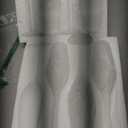 MyGift Champagne Flutes 6 oz, Clear Glass Stemmed Toasting Glasses with Faux White Pearls  Wedding, Bridal Shower & Bachelorette Party Glassware Set of 4