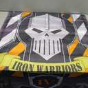 Iron Warriors Legion IV Flag Game Banner Man Cave 30x50in Banner 150D Polyester Decor