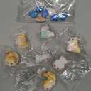 Figurines Cute Miniature Figures Mini 8 Cats 5 Fish