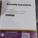 COMHOMA Makeup Vanity Desk with Mirror and Lights, Vanity Table and Chair Set with 4 Drawers and Charging Station, Bedroom Dresser LED Mirror Stepless Dimmable & 3 Color Modes Adjustable, Black