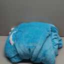 yescool Wearable Blanket Hoodie, Flannel Sherpa Fleece Blanket Sweatshirt for Adults Women Men,One Size Fits All (Turquoise)