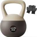 Soft Kettlebell - Cushioned Impact-Resistant Base and Anti-Slip, Kettle bell Anti-Slip Grip Weight for Home Workouts, Safe Strength Training Kettlebells Sets for Women & Men, With Non-slip Gloves