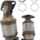 FCE594, FCE595 Catalytic Converter Set fit for Bu-ick LaCrosse CX Sedan 4-Door 3.6L 2010-2011, for Bu-ick LaCrosse CX Sedan 4-Door 3.6L 2010-2011 Bank 1 and 2