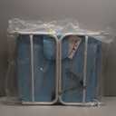 3 in 1 Women Comfort Backpack Tanning Beach Chair with Face Hole & Cushion | Portable Folding Lounge Sun Chair for Adults Outside Reading Sunbathing Poolside Camping | Reclining 6 Position | Blue