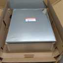 Keonjinn Medicine Cabinet 14 x 18 Inch, Assembly Needed, Bathroom Small Medicine Cabinets Mirror, Lightweight, Adjustable Shelves, Wall Mount or Recessed, Tempered Glass (Silver)