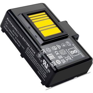2600mAh ZQ520 ZQ620 Replacement Batteries for Zebra Printer ZQ520 ZQ521 QLN320 QLN220 QLn220HC ZR628 ZR638 ZR658 ZR668 ZQ610 ZQ620 ZQ500 ZQ510 QLn320HC 25.16Wh