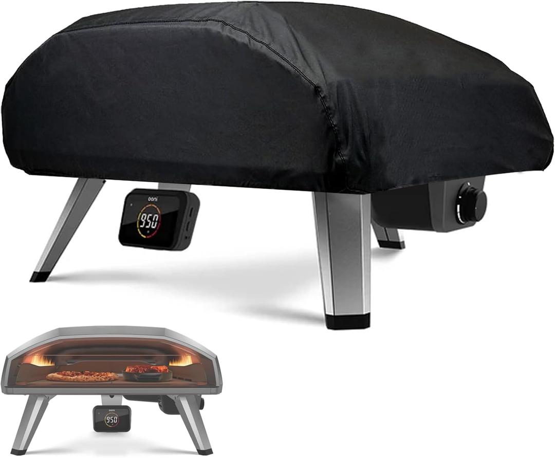 Pizza Oven Cover for Ooni Koda 2 Pro Gas Powered Pizza Oven- 2nd Generation, 600D Heavy Duty Waterproof Cover for Koda 18" Portable Outdoor Pizza Oven Accessories