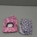 CuteBone Dog Diapers Female Washable Small Medium Large 2 Pack Reusable Doggie Diapers Puppy Period Pants for Doggy Heat Cycle Peeing D54M, Size M
