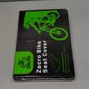 Zacro Bike Seat Cushion - Gel Padded Bike Seat Cover for Men Women Comfort, Extra Soft Exercise Bicycle Seat Compatible with Peloton, Outdoor & Indoor Bike Saddles (Black)