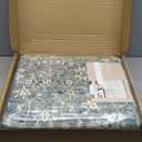 6x9 Area Rugs Washable Rugs for Bedroom,Faux Wool Moody Floral Boho Vintage Oriental Indoor Carpet for Living Room,Hunter Forest Green