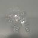 80Pcs Hooks for Outdoor String Lights Clips: Heavy Duty Cable Clips with Waterproof Adhesive Strips for Hanging Christmas Light - Outside UV-Resistant Clear Sticky Cord Holders Rope Organizer