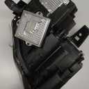 Huray Headlight Assembly for Jeep Grand Cherokee 2017-2021 [Only for Xenon Type] [Black Housing] OE Headlamp Replacement Driver Side