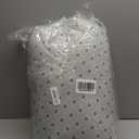 KICMOR 5x7 Rug for Living Room Bedroom, Fluffy Black and White Area Rug Fuzzy Shaggy Floor Carpets, Big Large Soft Plush Checkered Rugs for Kids Girls Boys Room Dorm Nursery, Home Decor Aesthetic