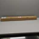 LazBlinds No Tools No Drill Bamboo Roller Shades, Cordless Bamboo Blinds, Light Filtering Roll Up Blinds for Windows, French Door, Porch or Patio, 35'' W x 64'' H, Squirrel