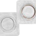 Betoplin 10 Pairs Magnetic Snaps, PVC Hidden Sew on Snaps Fastener Magnetic Closures for Purses Clothing Handbag