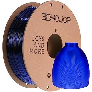 3DHoJor PETG Filament 1.75mm, PETG 3D Printing Filament, 2.2 LBS (1KG) Cardboard Spool, Fit Most FDM 3D Printer,Blue…