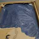 UGG Euphoria Faux Fur Throw Blanket, Soft Warm Throw Blankets for Couch or Bed, Luxury Bedroom Decor, Giftable Fuzzy Blankets, Machine Washable, 50-inch x 70-inch, Indigo Blue