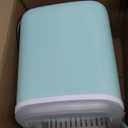 DUMOS Ice Maker Countertop, Ice Machine with Portable Handle, Basket and Scoop, 26lbs Daily, 9 Bullet Cubes in 6~8 Mins, Auto-Cleaning for Home, Kitchen, Office, Outdoors, RV Camping