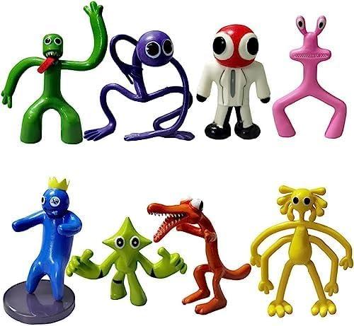 8PCS Raibow Friends Toys Raibow Friends Action Figures Toys Gaming Action Figures Gift for Kids Halloween Thanksgiving Christmas Birthday Gifts, Medium