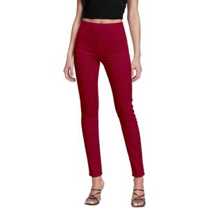 Hybrid & Company Super Comfy Stretch with Full Elastic Waist Pull On Millennium Twill Pant (Medium, Red)