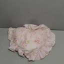 LELVA Floral Ruffle Design Throw Pillow Sham Cushion Pink Heart Decoration Pillow Shaped Sofa Bed Throw Pillows