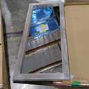 AAZZKANG Rectangular Full Length Mirror Wooden Frame Large Rustic 58"x24" Full Body Mirrors for Bedroom Living Room Entryway Dressing Room Hallway (A-light Brown)