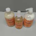 SheaMoisture Moisturize and Define Shampoo, Conditioner, and Curl and Shine Mist for Curly Hair Care Coconut and Hibiscus with Shea Butter and Coconut Oil