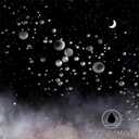 Midnight in The Mist Shower Curtain, Starry Sky Moonlit Night Shower Curtain Set for Bathroom, Fabric Bath Curtain with Hooks, 72x72in (29)