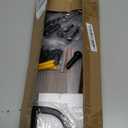 NANAGIFTREE Coat Rack Wall Mount, Wood Wall Shelf with Hooks, Coat Hanger Wall Mount with 4 Metal Hooks, Wall Mounted Coat Rack Organizer for Entryway, Bedroom, Living Room, Room Decor, Brown 16.9inch