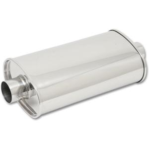 Vibrant Performance Vibrant 1102 Oval Stainless Steel Muffler