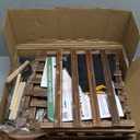 HOMKIRT Plant Stand with Grow Light, Plant Shelf Indoor for Mutiple Pots, 7 Tiers Wood Plant Ladder Holder Flower Stand for Corner Living Room Patio Boho Home Decor