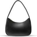 Amazon.com: Women's Shoulder Bags, Small Hobo Tote Elegant Clutch Purse with Zipper Closure(Black) : Clothing, Shoes & Jewelry