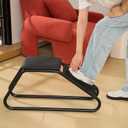 Geelin Shoe Fitting Stool with Padded Seat, Household Shoe-Changing Stool for Shoe Stores, Entryway, Bedroom, Gym Changing Rooms and Shopping Mall, 30.51 X 10 X 13.98 Inches / 77.5 X 25.4 X 35.5 Cm