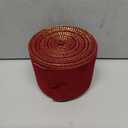 10 Yards Premium Silk Ribbon for Gift Wrapping - 20 Rolls Adjustable Decorative Ribbon, DIY Craft Wedding Party Supplies, 1.69 Inch Wide(Red)