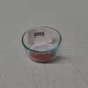 Pyrex Simply Store 2-Cup Single Glass Food Storage Container with Lid, Non-Pourous Glass Round Meal Prep Container with Lid, BPA-Free Lid, Dishwasher, Microwave, Oven and Freezer Safe