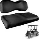 NOKINS Golf Cart Front Seat Cushion kit for Yamaha G29/Drive 2007-2016(Black)