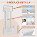 Marquee Light Up Letter L: Large 4FT Marquee Letters for Party Decoration, Alphabet Sign for Birthday Marry Me Wedding Engagement Graduation Decor, Assembly Needed