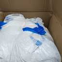 Goose Down Pillows, King Size Set of 2 with 3-Layer Design, Hotel Down Bed Pillow for Side, Back, and Stomach Sleepers, Soft 600 Thread Count Cotton CoverLuxury Hotel Pillows Quality(19" x 35") (White)